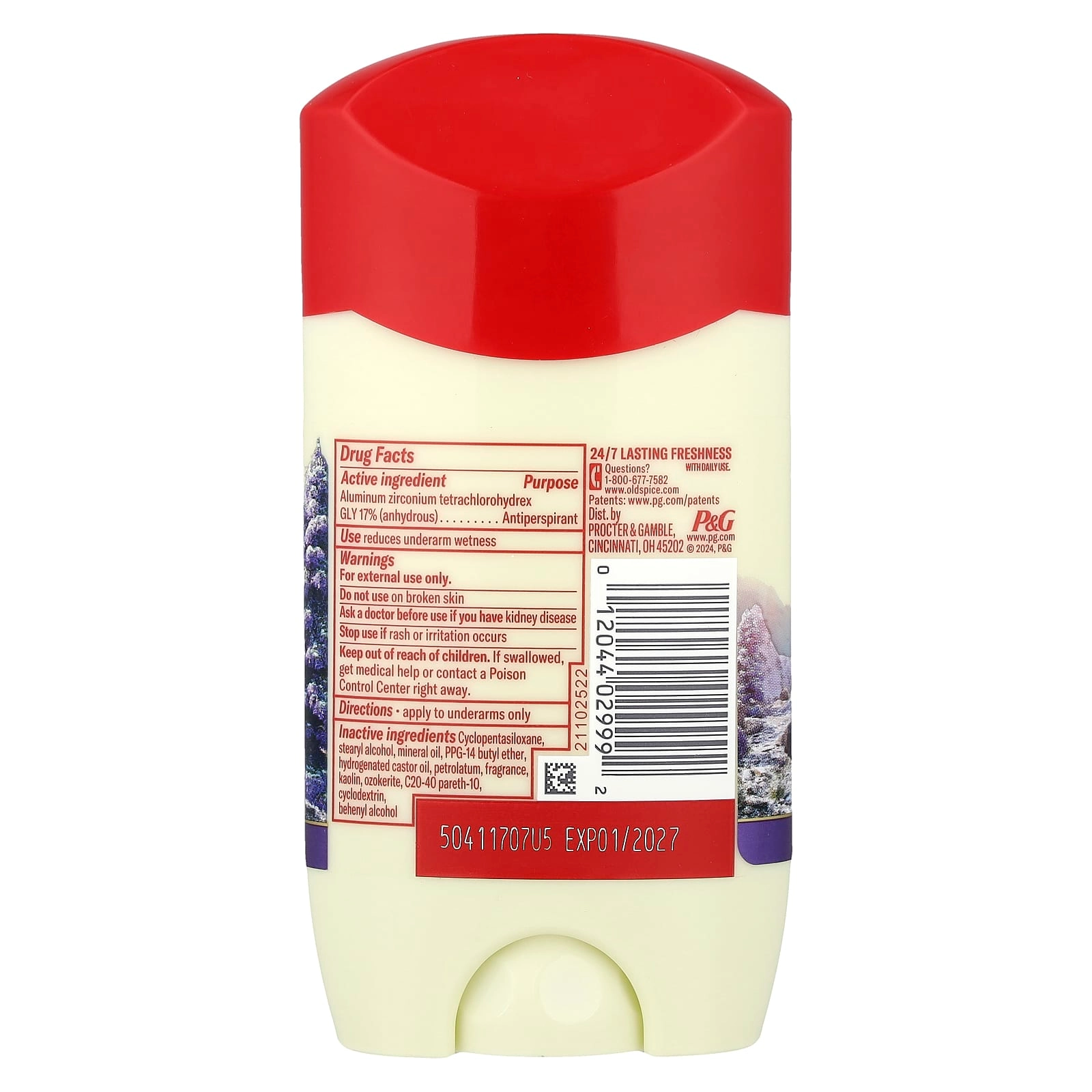 Anti-Perspirant & Deodorant - Wilderness with Lavender 73 g