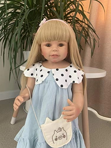 Reborn Toddler Doll - 70cm hard vinyl Blond