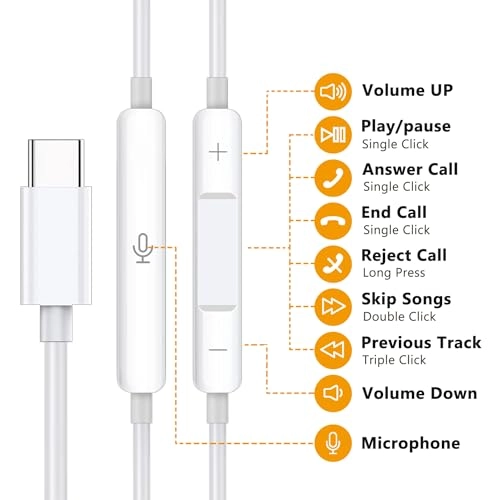 TYPE-C-08 - Wired Earbud