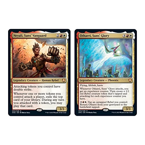 Magic: The Gathering: Phyrexia: All Will Be One Commander Deck - Rebellion Rising - 100-card + Collector Booster Sample Pack - 2-card