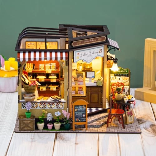 Miniature Wooden Dollhouse Furniture Kit - Creative Room 1:24