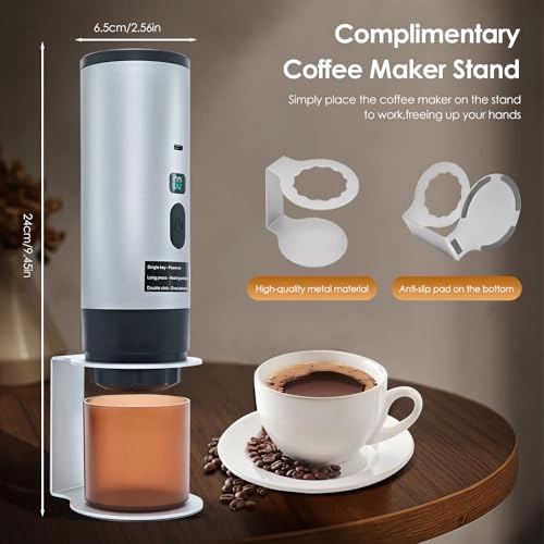 Portable Coffee Maker - 90 Milliliters NS/DG/Ground Coffee