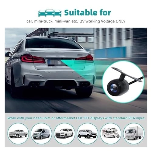 HD Car Rear View Camera - Wire AHD1080P