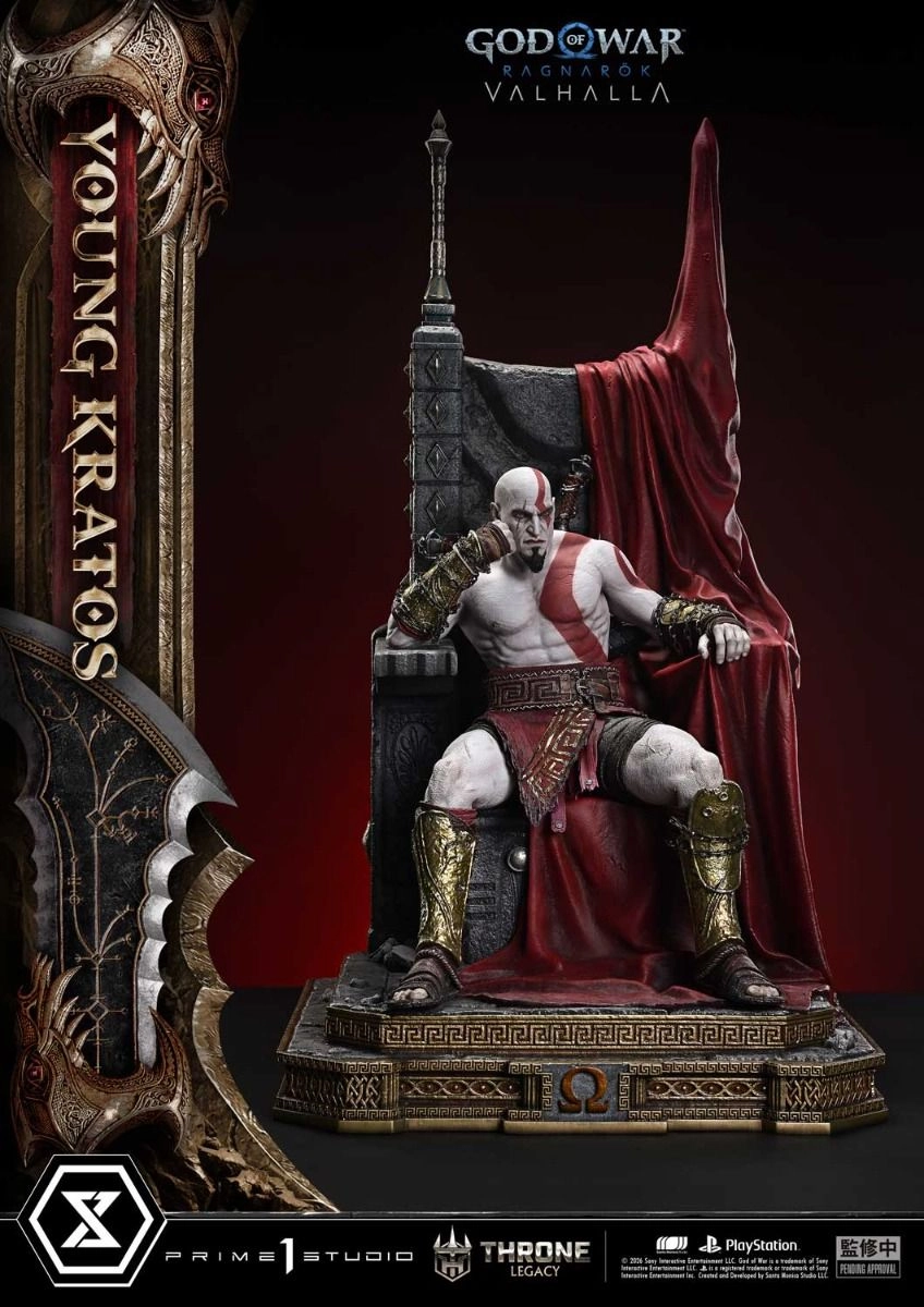 Young Kratos Throne Legacy - Polystone and other materials