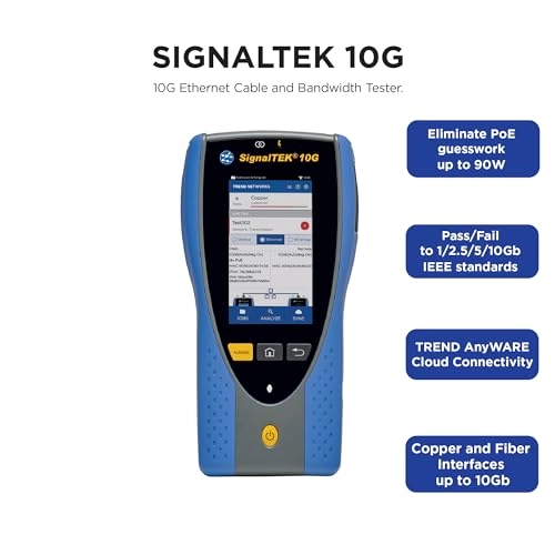 SignalTEK 10G Pro - fibre and network test