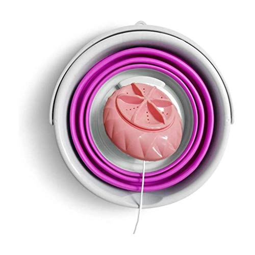 Portable Washing Machine,Turbine Folding Mini Usb Laundry Washer,Perfect For Apartments, Rvs And Small Space Living Shandongmt (Color : B)