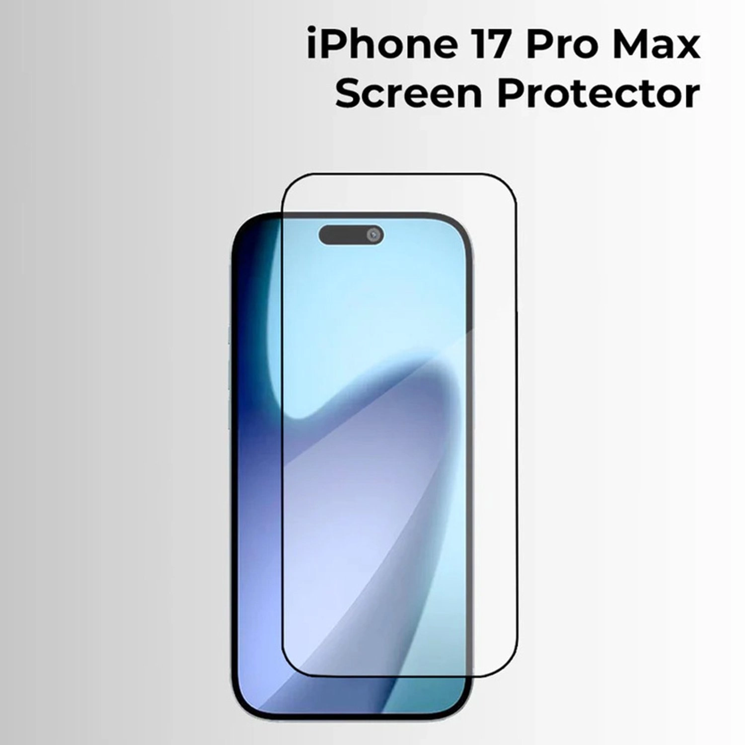 glassology Clear Tempered Glass Screen Protector for iPhone 17 Pro Max