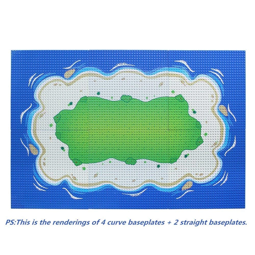 Classic Baseplate - 4 pcs