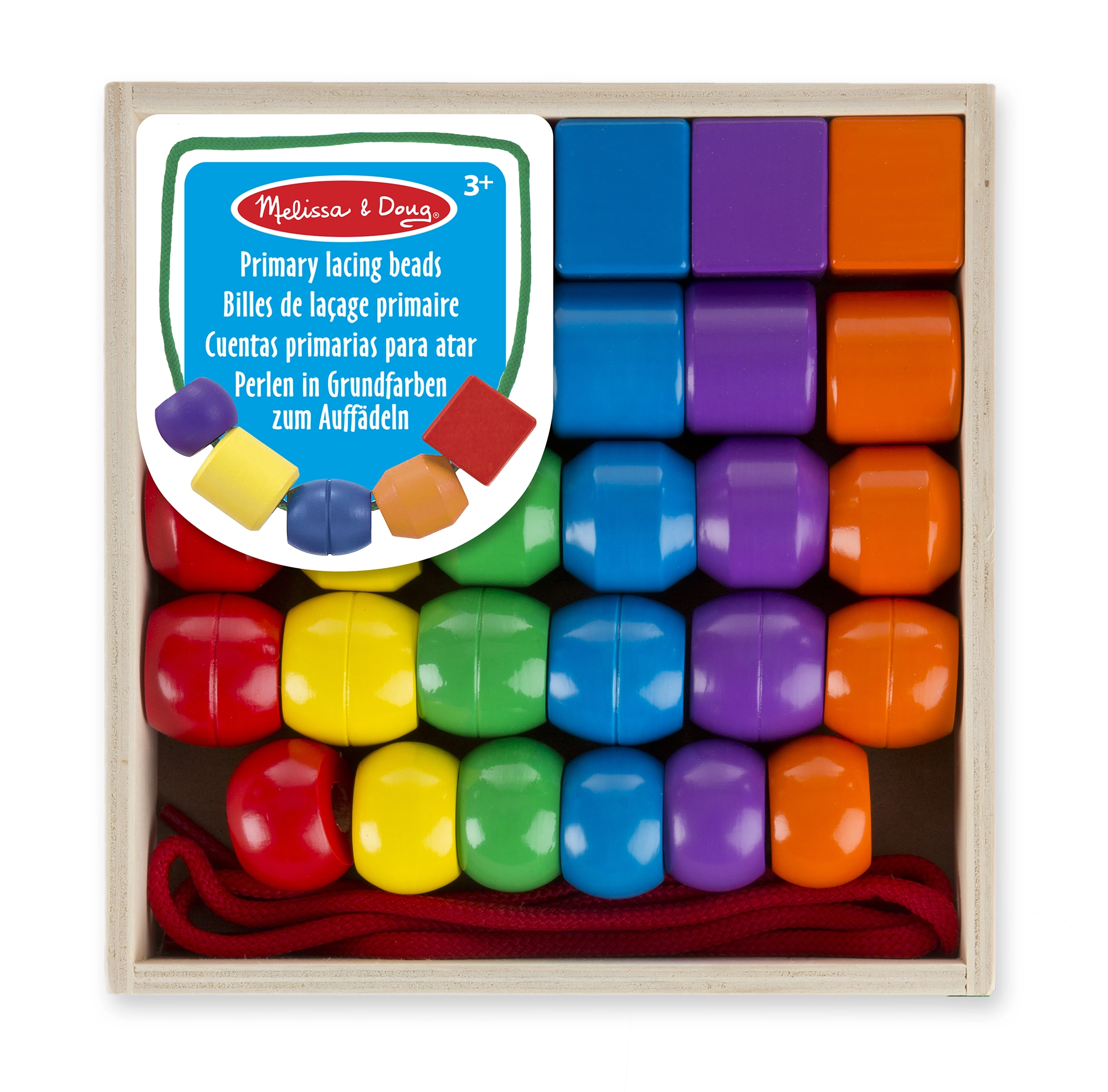 Melissa & Doug First Bead Maze - 6 months+ 18 pieces