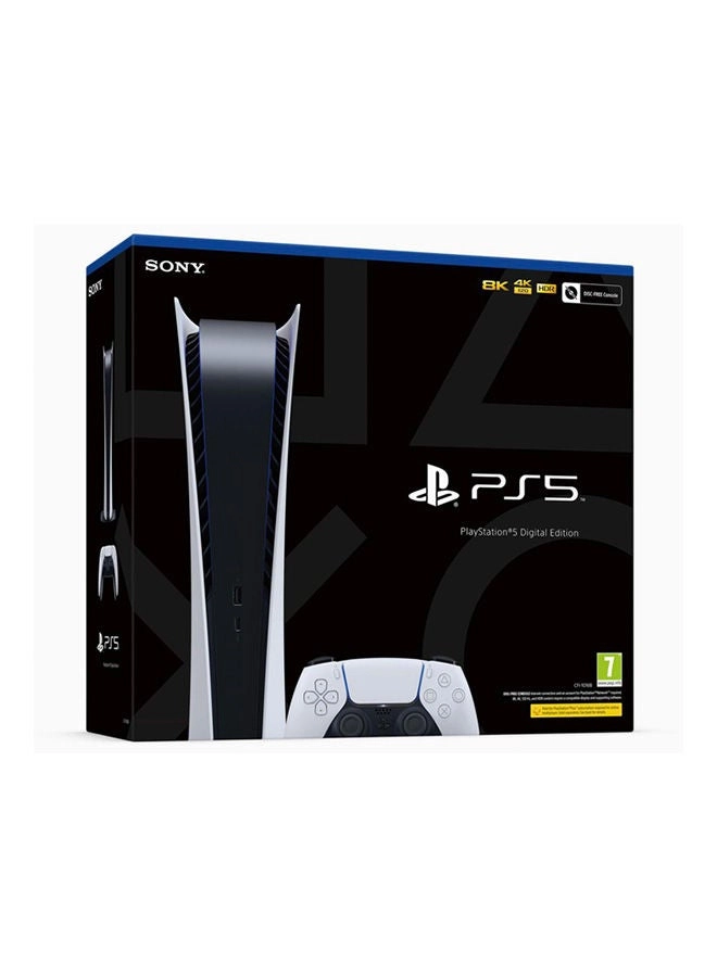 PlayStation 5 Digital Edition + DualSense Wireless Controller + 3D Wireless Gaming Headset