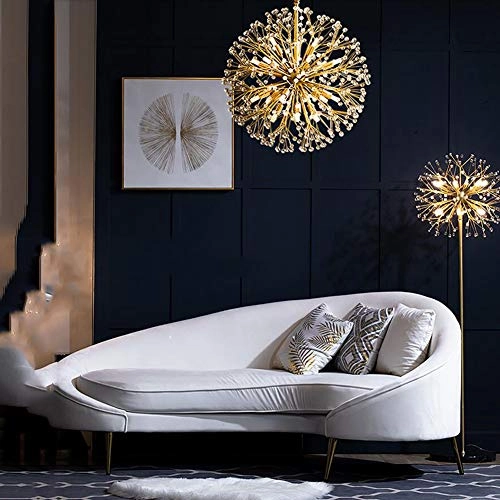 Dandelion Art Chandelier - Copper 24 Heads 77*77cm