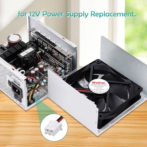 Computer Case Cooling Fan - 2 Pack 120mm x 25mm