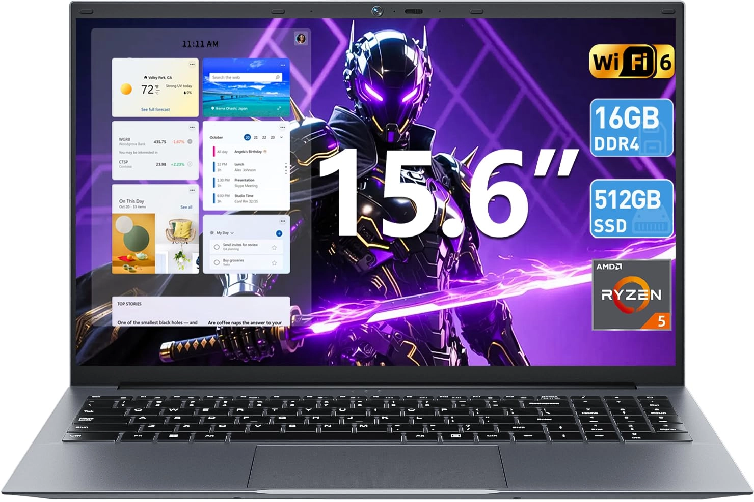 SGIN S15A - 15.6'' Celeron 16GB DDR4 512GB SSD
