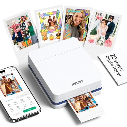 PP01 - Mini Photo Printer 50 Sheets 300DPI