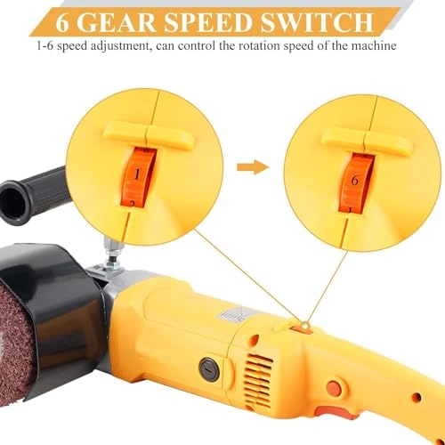 Handheld Burnishing Polishing Machine - 1400W 8 Speed