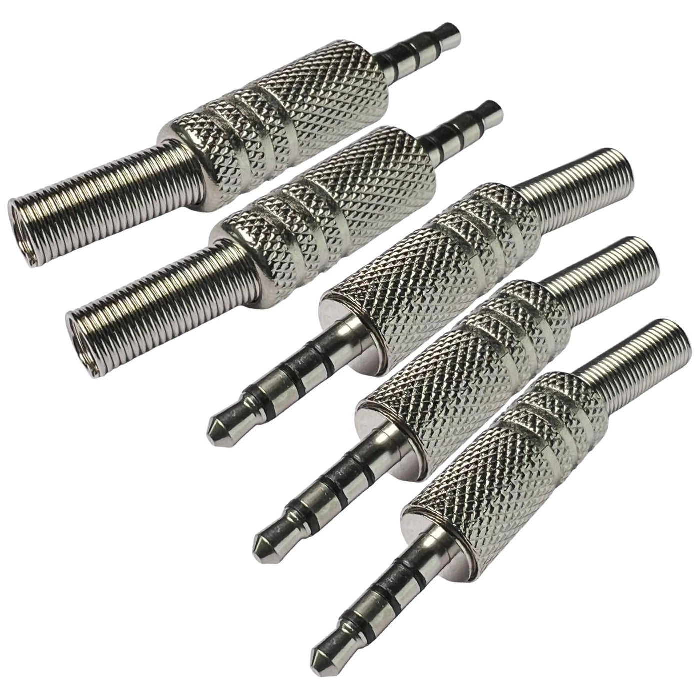 TRRS Male Plug for Headphones - 4-Pole Solder Repair