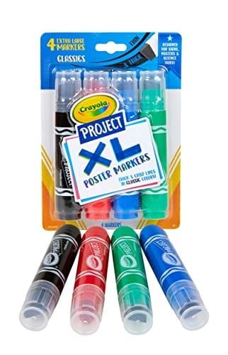 Xl Poster Markers - Multicolor Conical tips