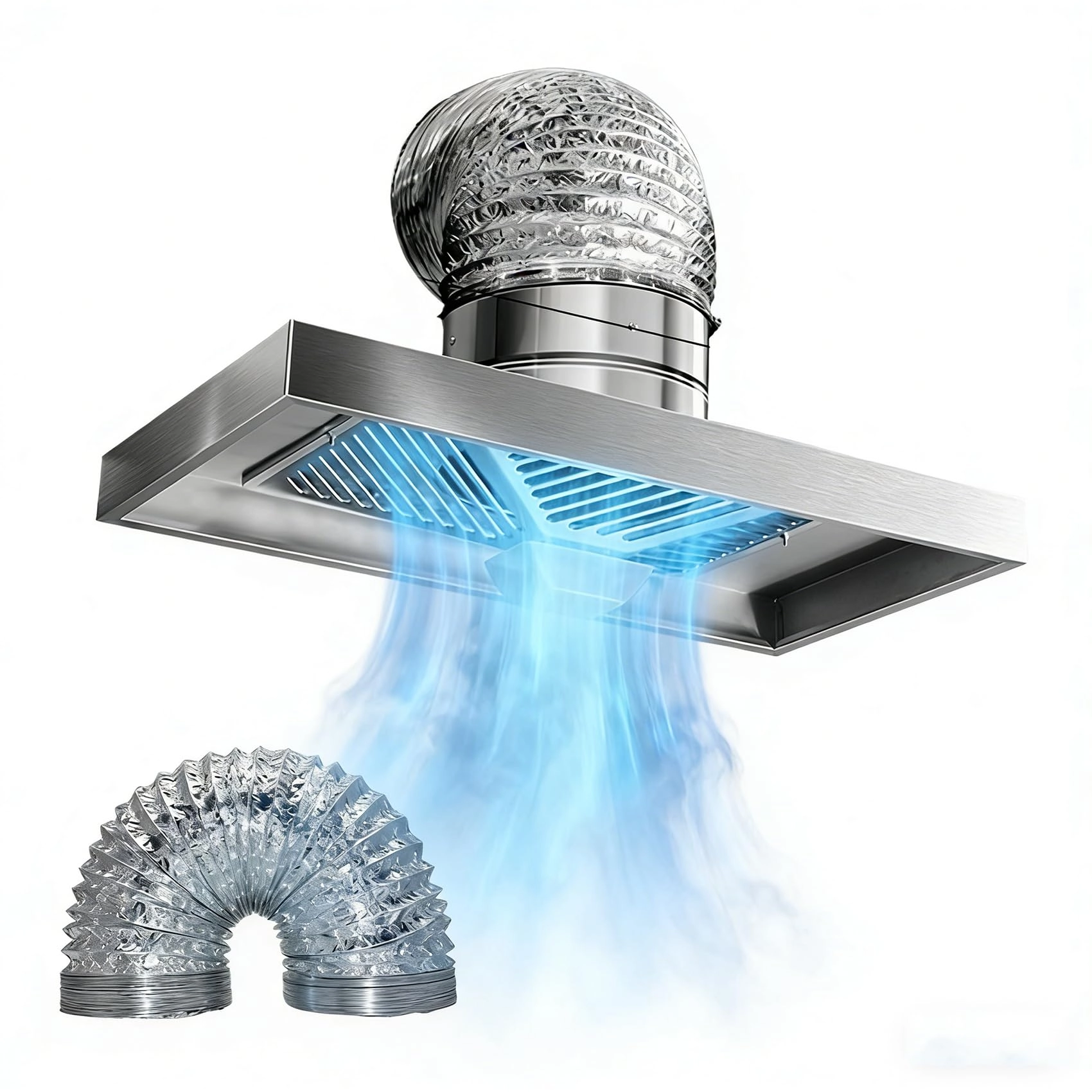 BAOJUHUIKANG Kitchen Chimney Range Hood - 600mm