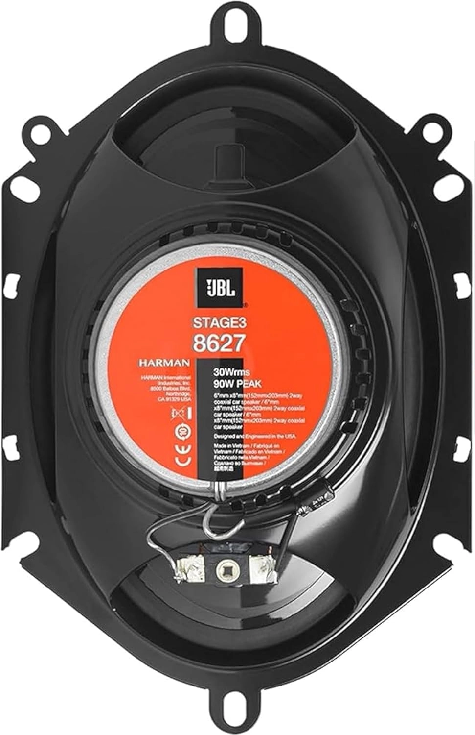 Stage 8602 - 6" x 8" 2-Way Coaxial