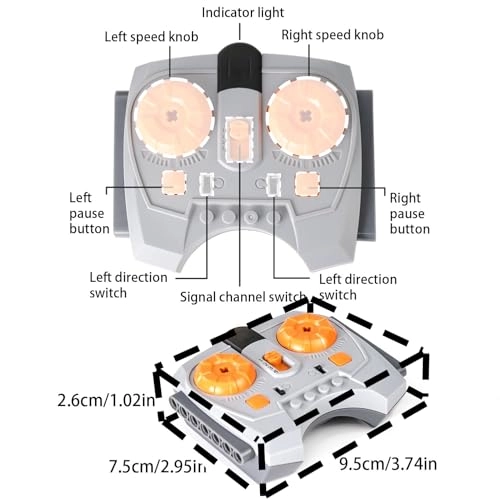 Motor Set Power Functions (PF43) - with Toolkits for MOC Bricks