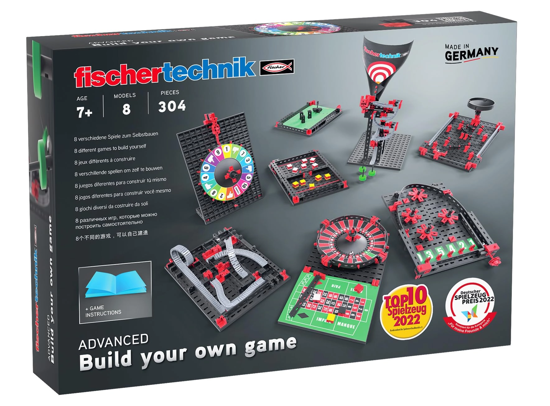 fischertechnik Build Your Own Game - Black/White