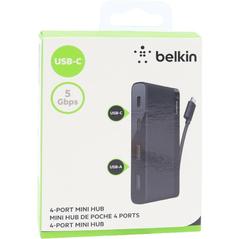 4-Port USB Type-C Mini Hub