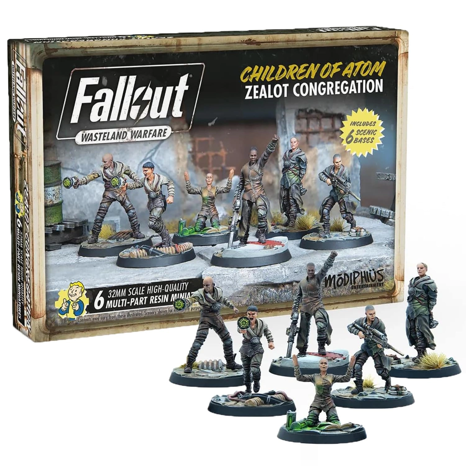 Modiphius Fallout: Wasteland Warfare: Children of Atom: Zealot Congregation