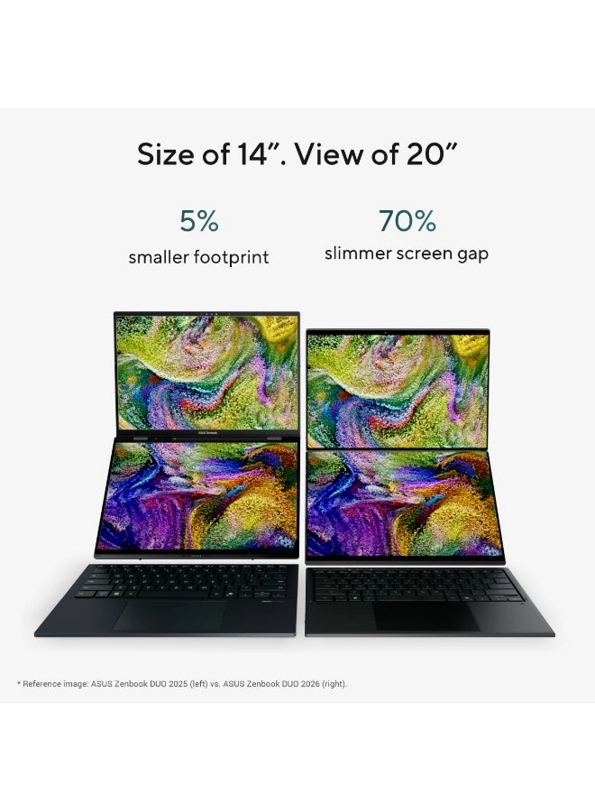 Zenbook Duo UX8407AA - 14'' Core Ultra 7 32GB 1TB SSD