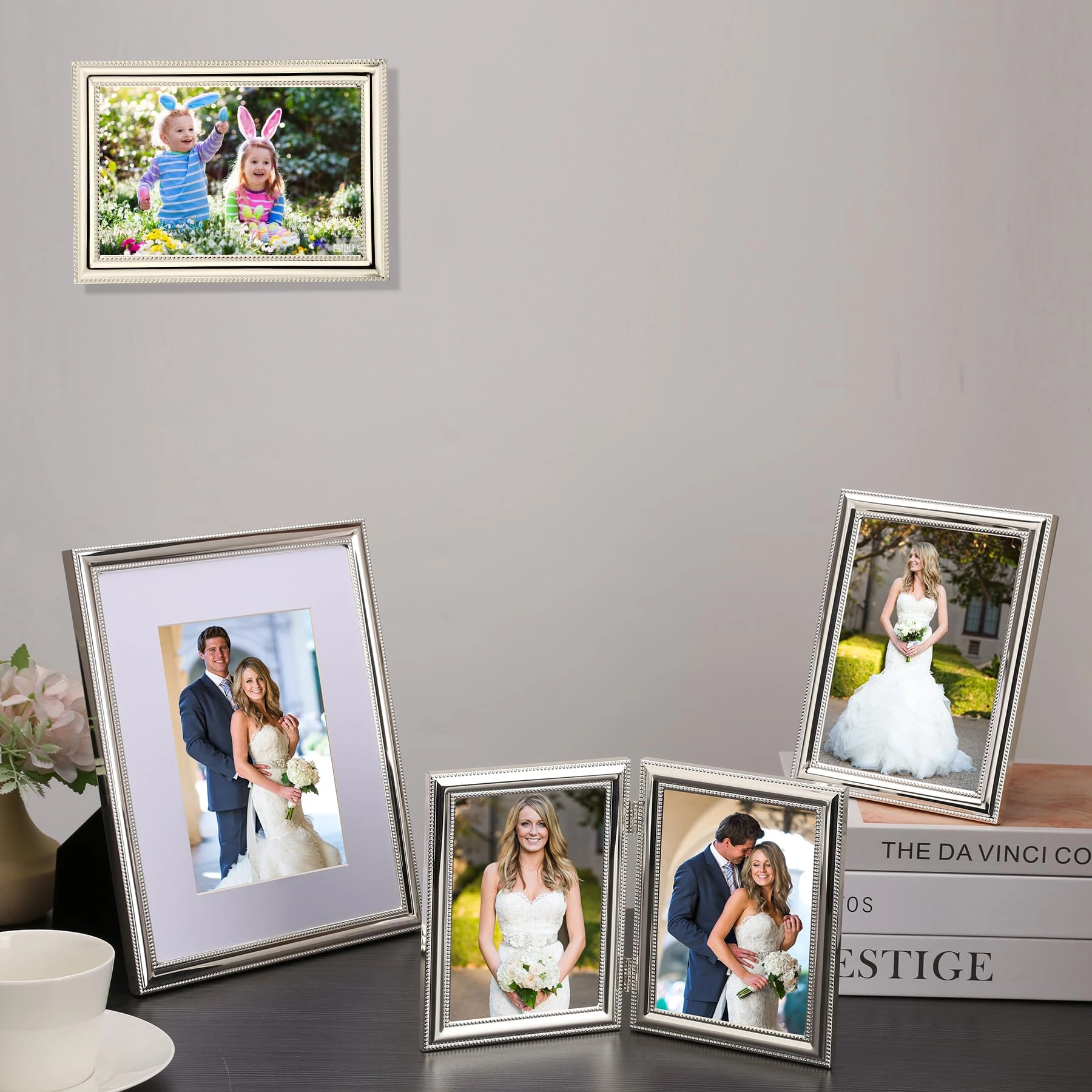 Hinged Triple Picture Frame - 4x6Inch (Triple)
