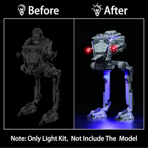 75322 Lighting Kit - Plastic for LEGO Hoth AT-ST 75322