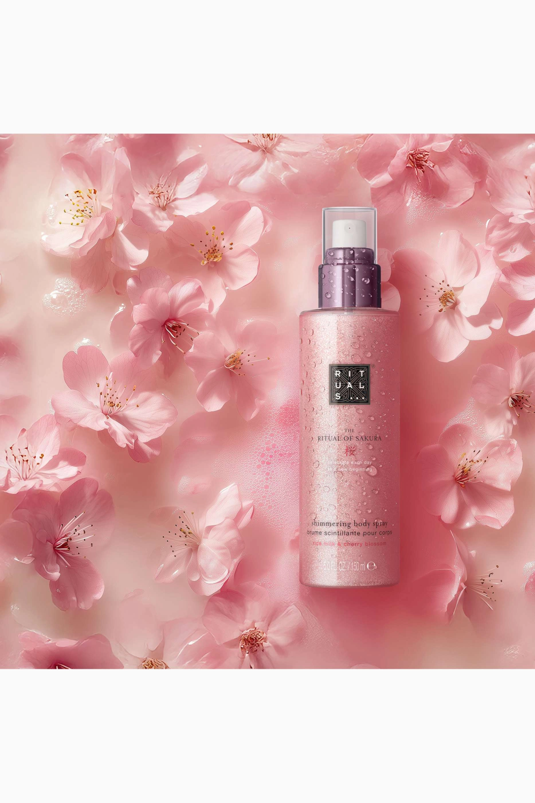 Sakura Shimmering Body Spray - 150ml cherry blossom