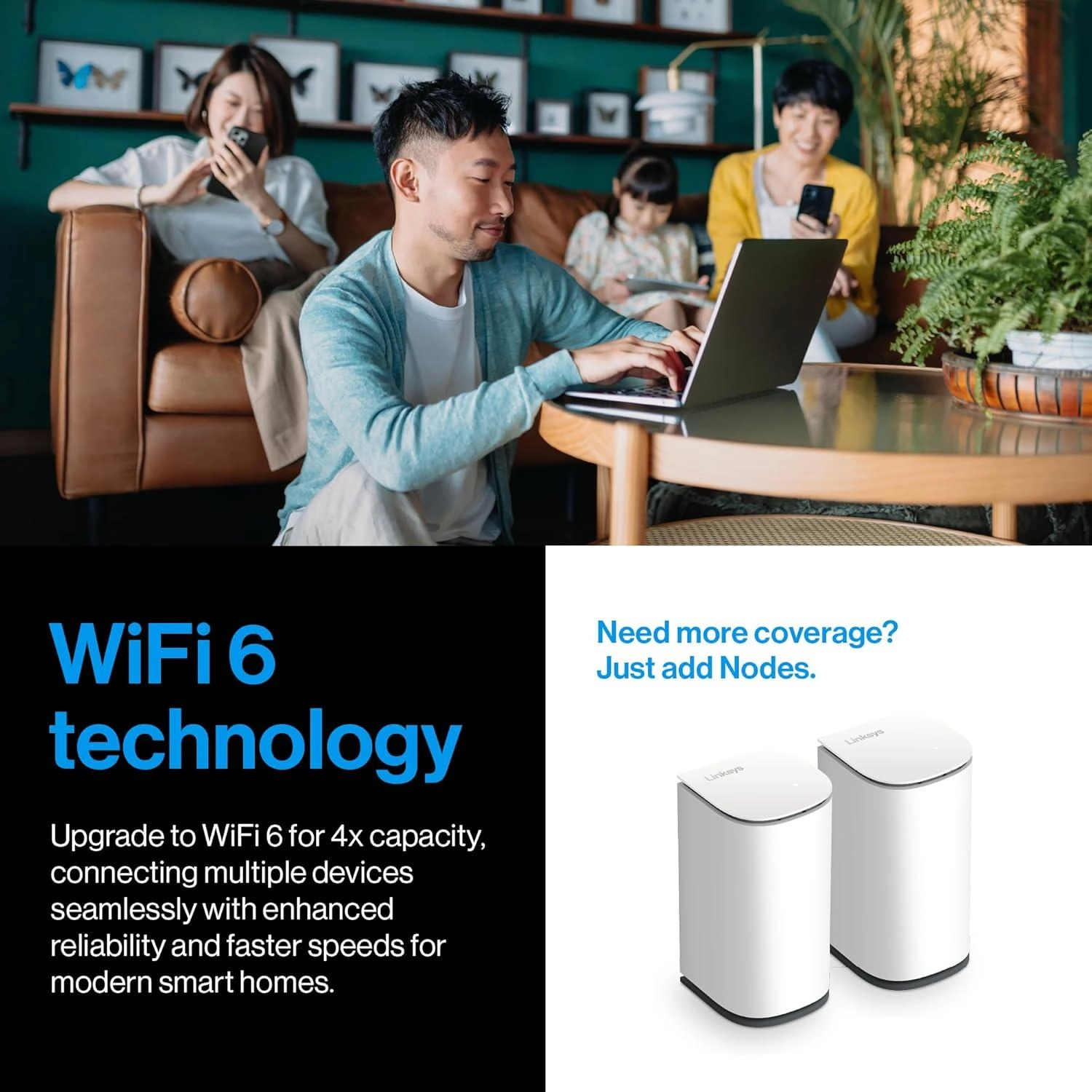 Velop Micro - 3000 Mbps WiFi 6