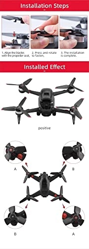 Quick Release Propellers - Silver Edge 2 pair For FPV Combo