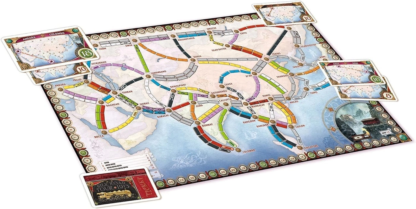 Ticket To Ride: Asia Map Collection