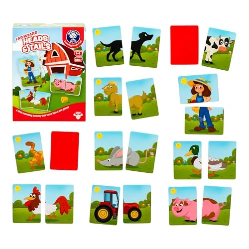 Farmyard Heads & Tails - 18 Months+ 24 pieces