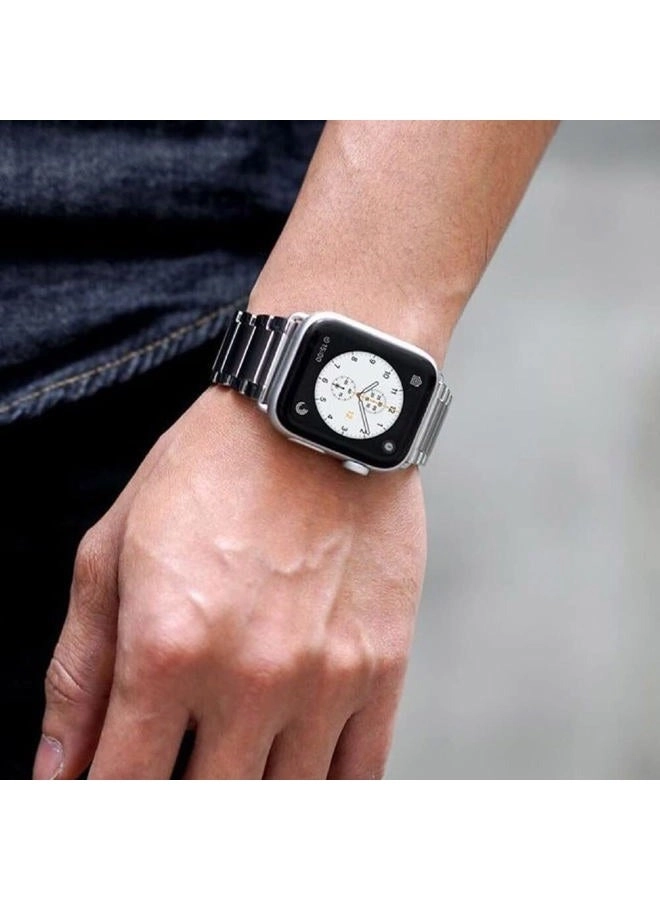 Premium Stainless Steel Watch Band for Apple Watch Series 1-9, SE - 38mm/40mm/41mm