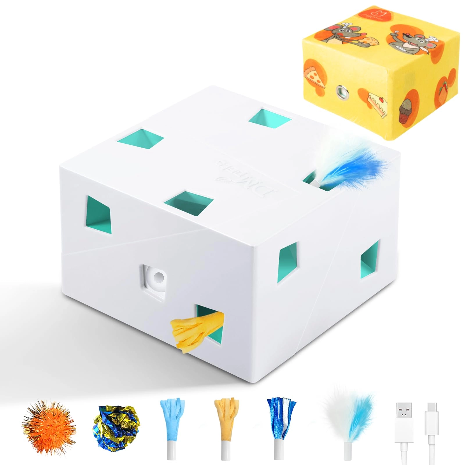 Nanjing Dimeng Technology Co.,LTD. Migipaws Cat Toy Plus MigiBox-03 Whack-A-Mole