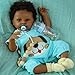 Quinbee Reborn Baby Doll - 20 Inch Soft Body African American Ages 3+
