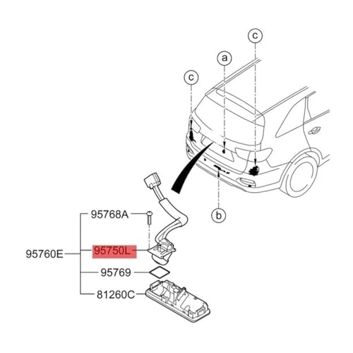 Car Backup Rear View Camera - Night Vision
