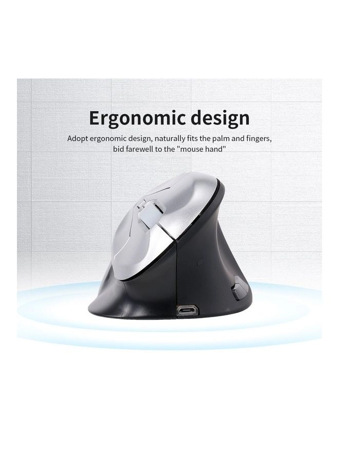 6D Optical Vertical Mouse - Wired