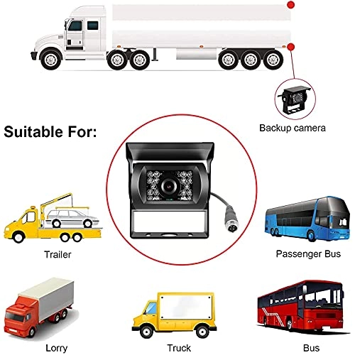 Car Reversing Camera - Night Vision 4-Pin Cable