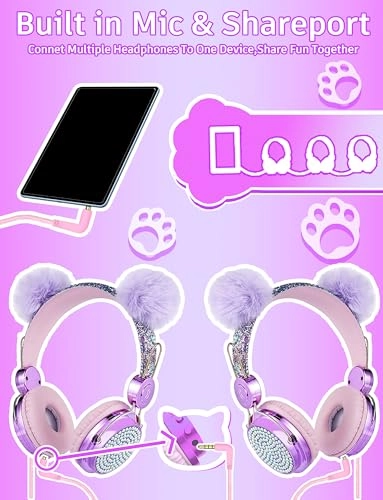 Pom Headphones Wired Headphone