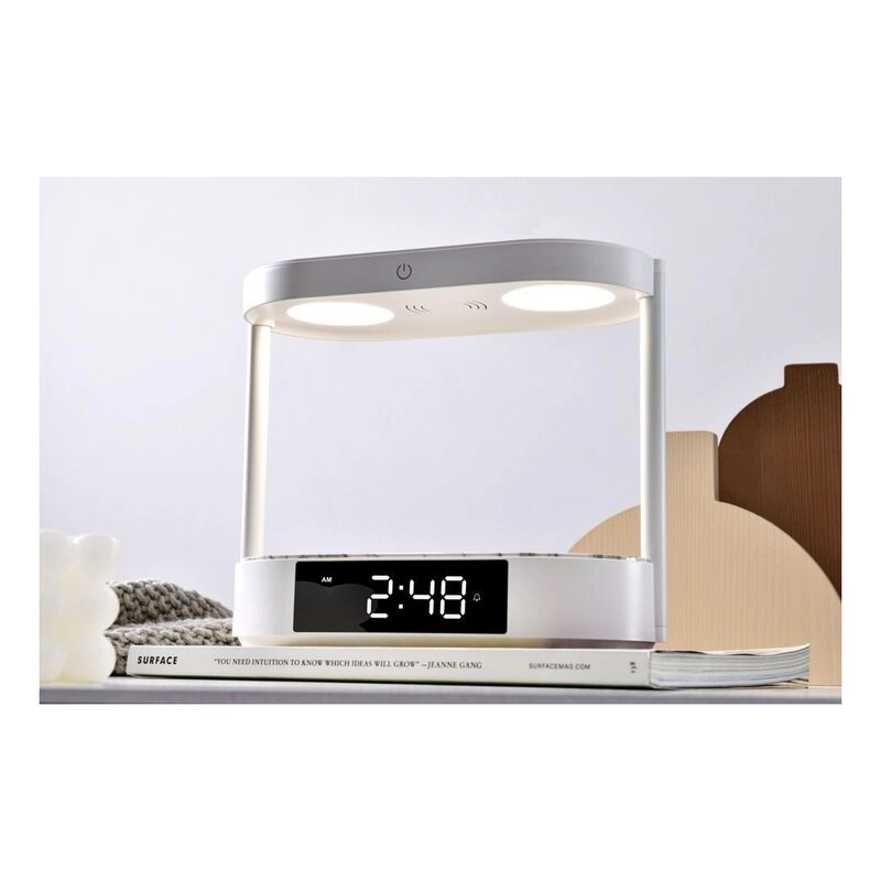 Bedside Lamp - Wireless Charging Digital Clock