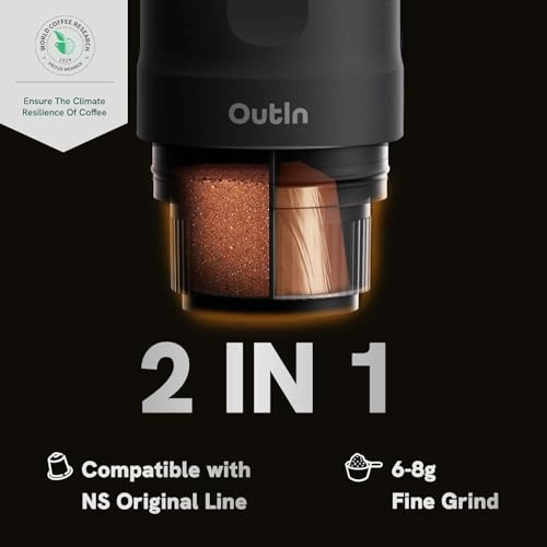 Nano - 30ml ground coffee and coffee capsules