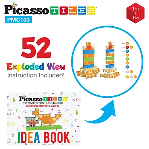 Magnetic Cube - Animals 103pcs