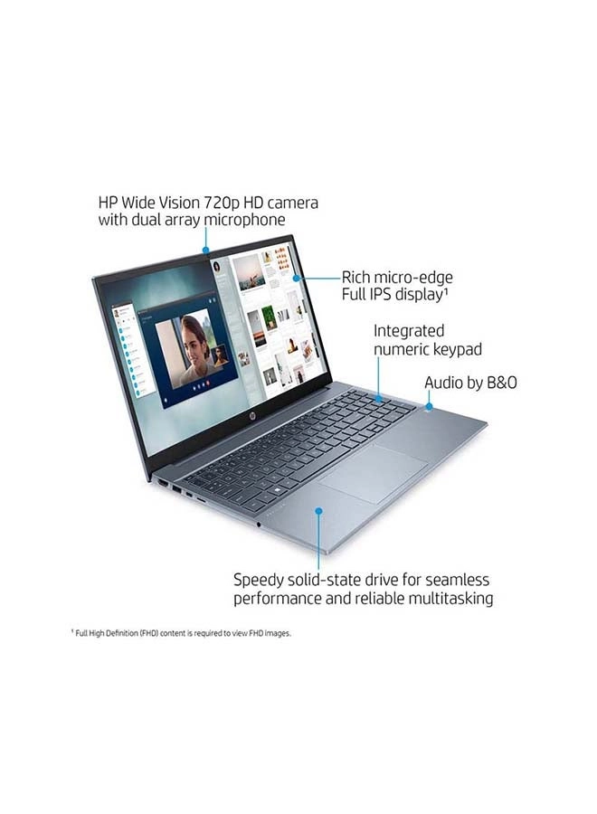 Pavilion 15-eh1070 - 15.6'' Ryzen 7-5700U 8GB DDR4 512GB SSD