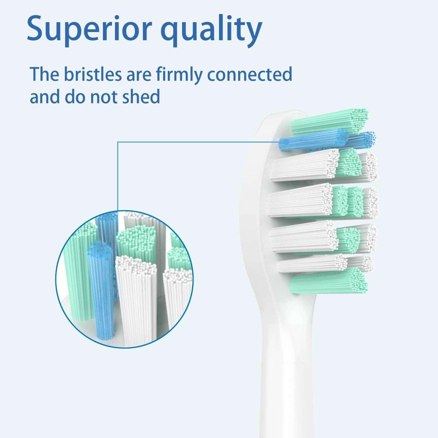 Replacement Toothbrush Heads - 6 Pack