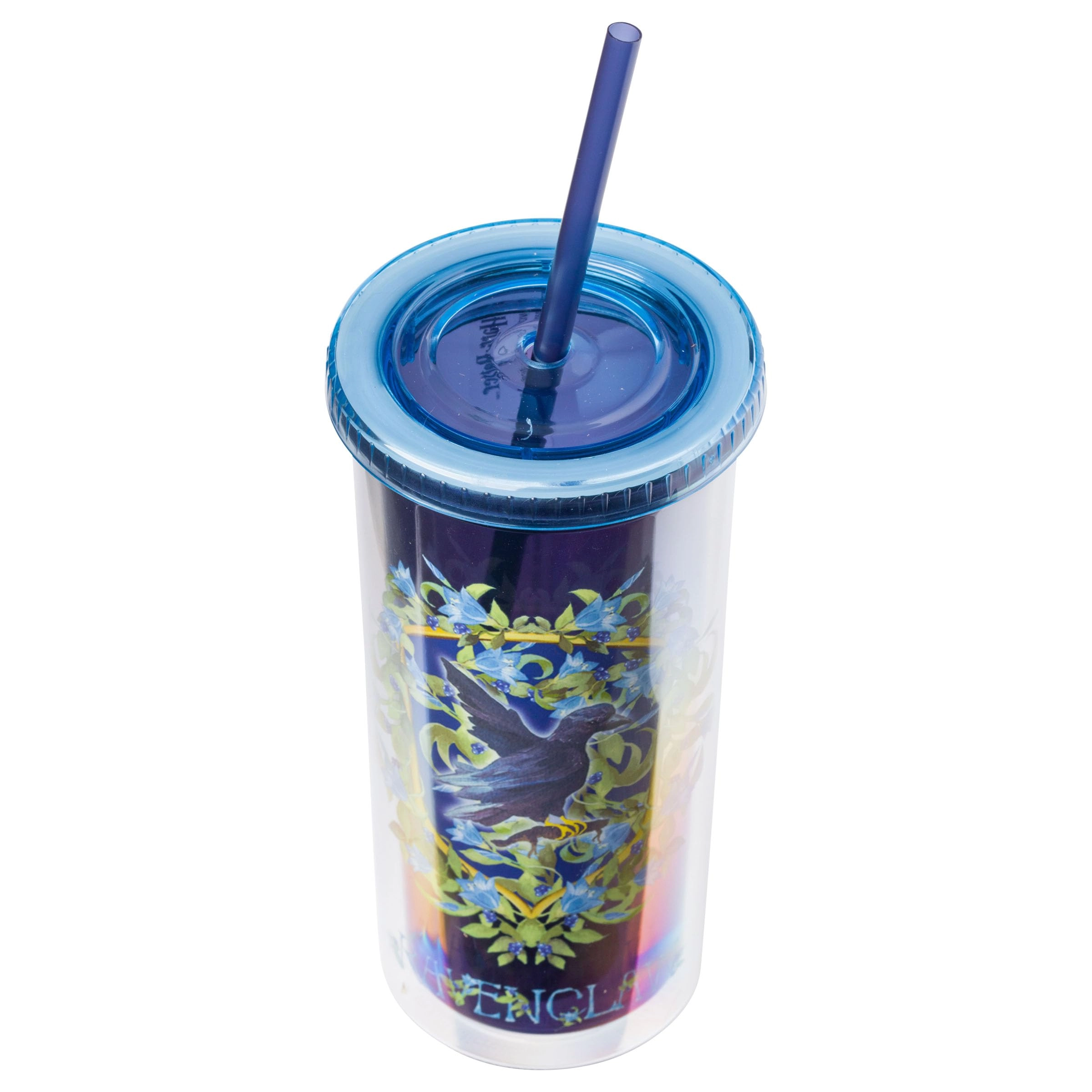 Harry Potter Ravenclaw Hogwarts Crest Plastic Tall Cold Cup - 1 pcs