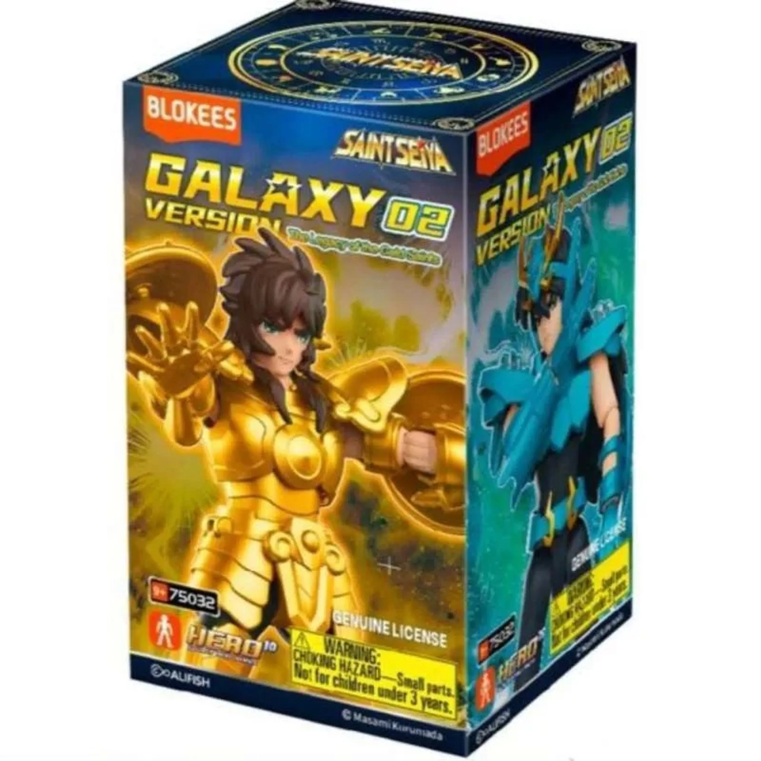 BLOKEES Libra Shiryu + Cygnus Hyoga - Saint Seiya