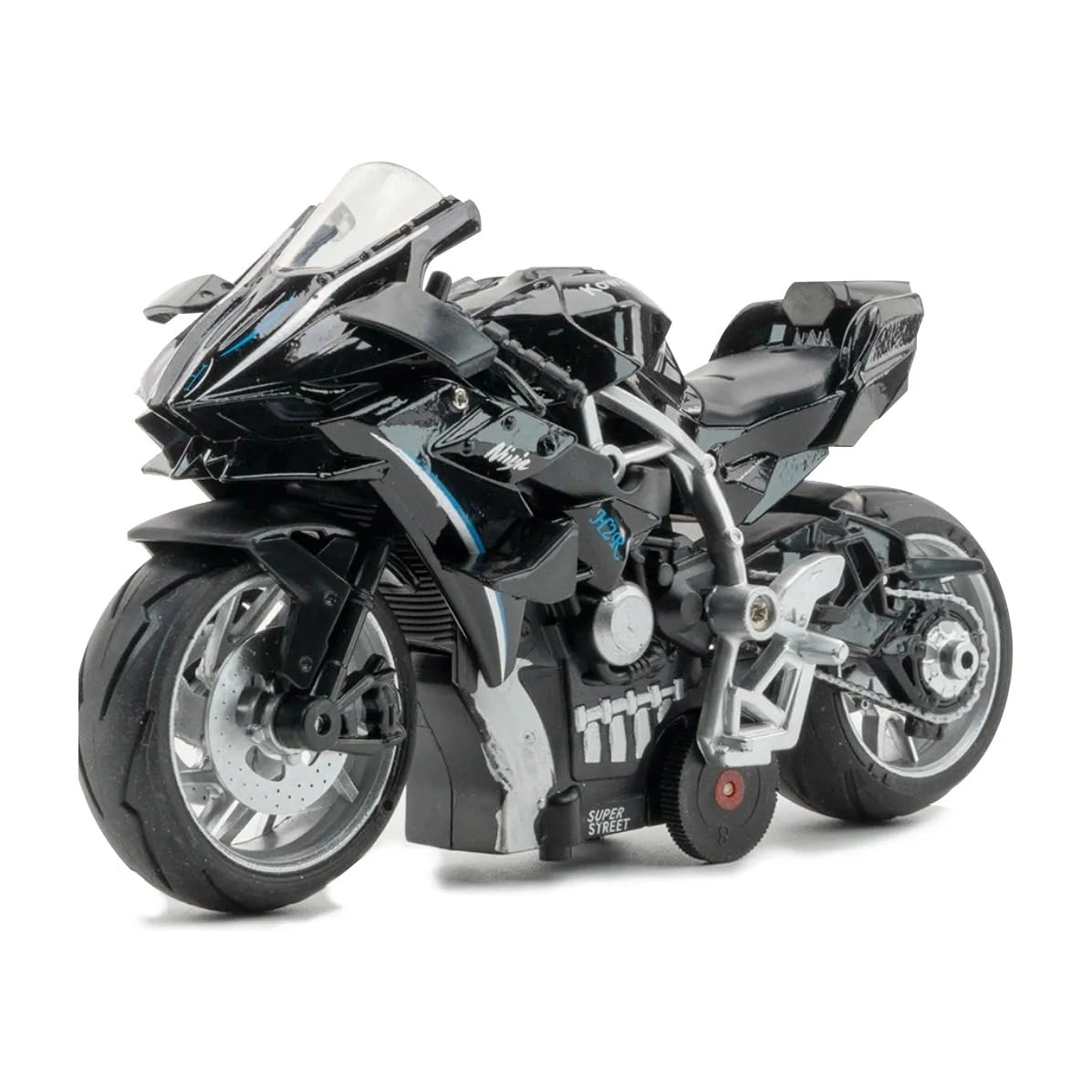 fexxa Kawasaki Ninja H2R-Black - 1:12 1pcs